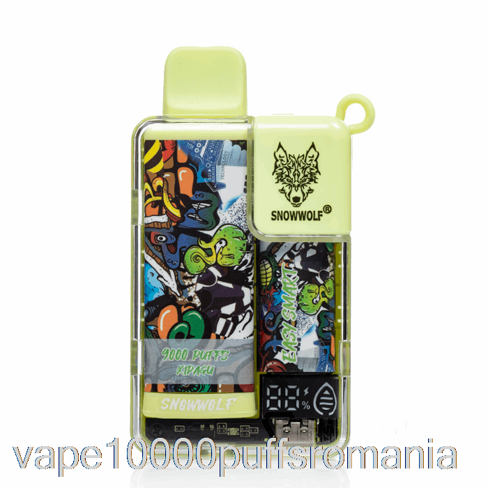 Vape Romania Snowwolf Easy Smart Ea9000 Kipagu De Unica Folosinta